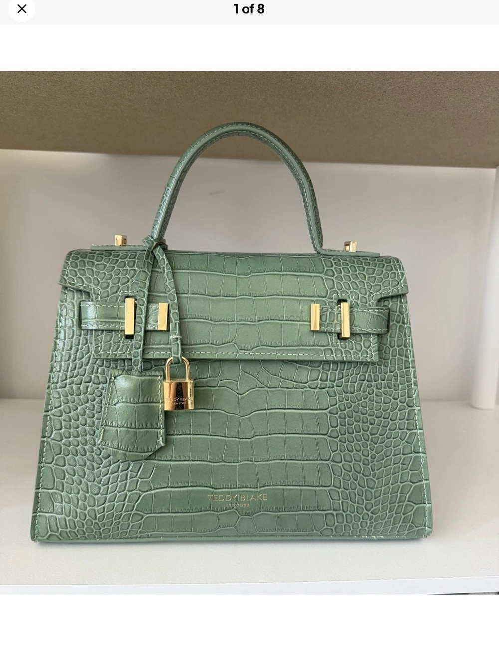 Teddy Blake Ava 11inch Croc bag